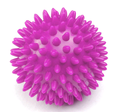 Hard thorn massage ball hand holding thorn ball touch training ball pvc acupressure massage ball yoga ball