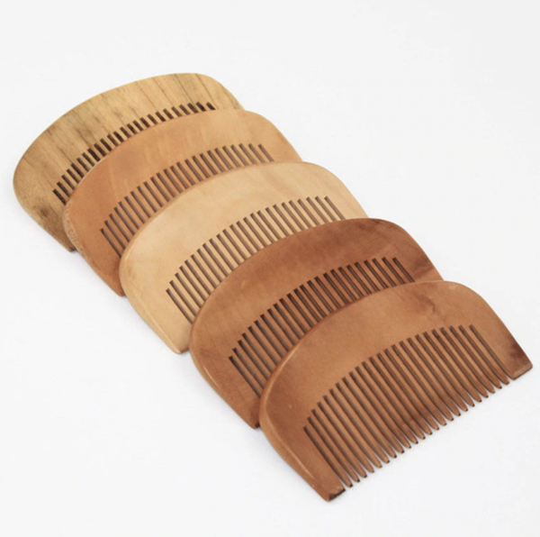 Peach wood comb advertising small wooden comb hair comb massage comb health comb