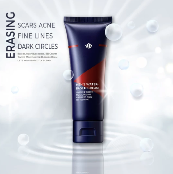 Men's Water-Based Cream Revitalising Nourishing Tone For Men Artifact Cream Cream BB Up Handsome Lazy Makeup Concealer