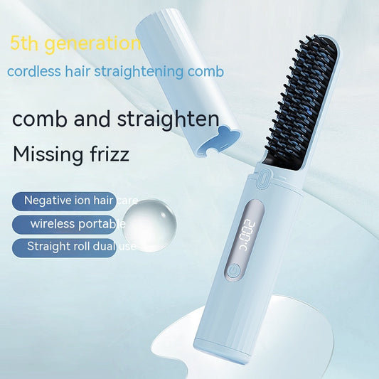 Charging Wireless Straight Portable Mini Non-hurt Power Generation Comb