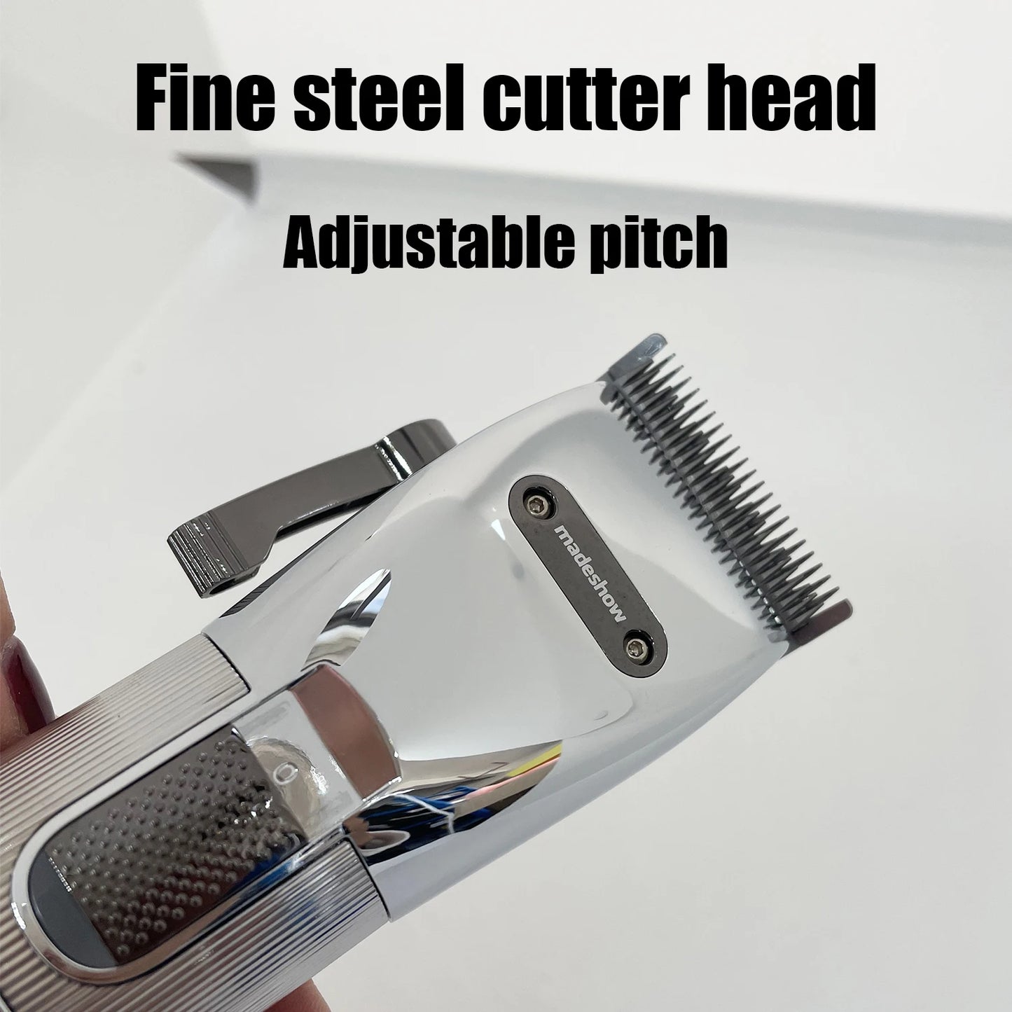 Madeshow Professional Hair Clipper M5F Cordless Power Clipper Hair Clipper Hair Clipper Men Haircut Tools