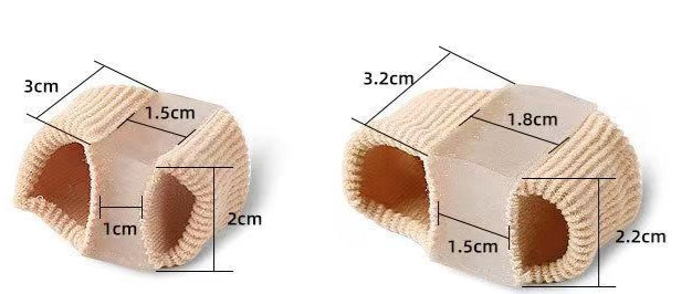 Toe Toe Separator Male And Female Fiber Double Hole