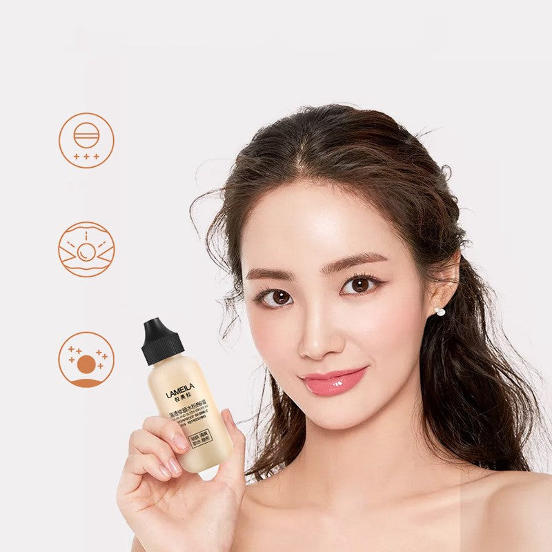 Small Bottle Liquid Foundation Female Lasting Moisturizing Oil Control Concealer Bb Cream